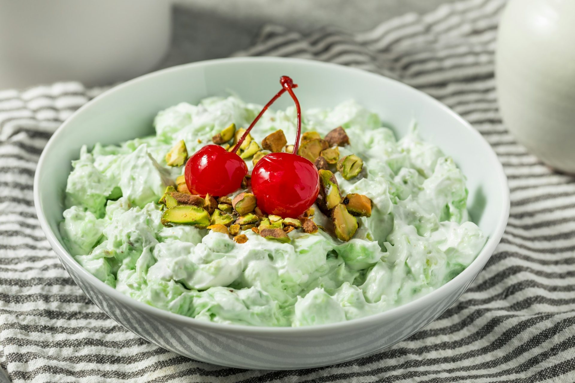 Homemade Pisachio Fluff Watergate Salad