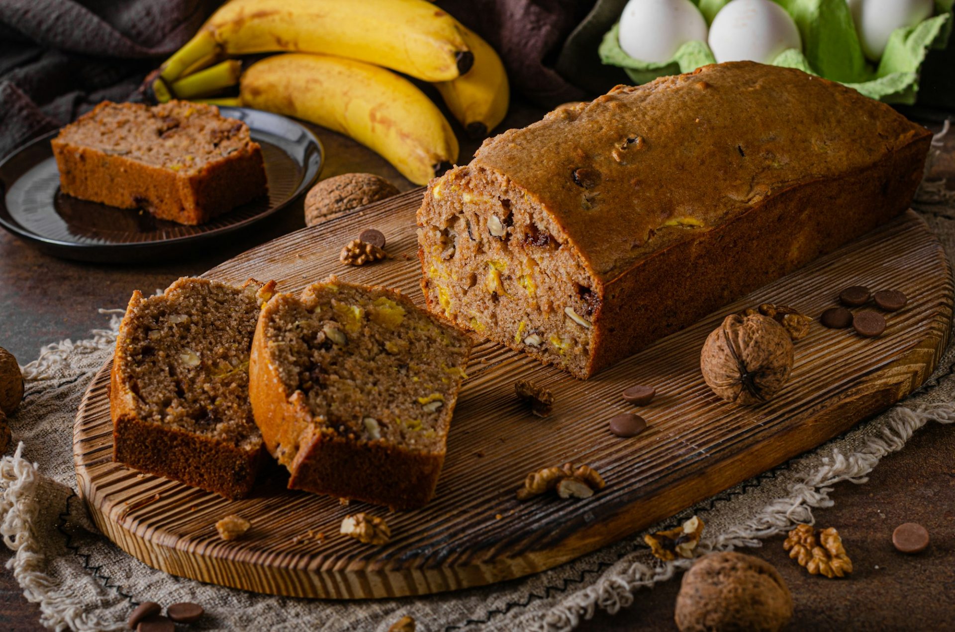 Sweet and heathy banana bread